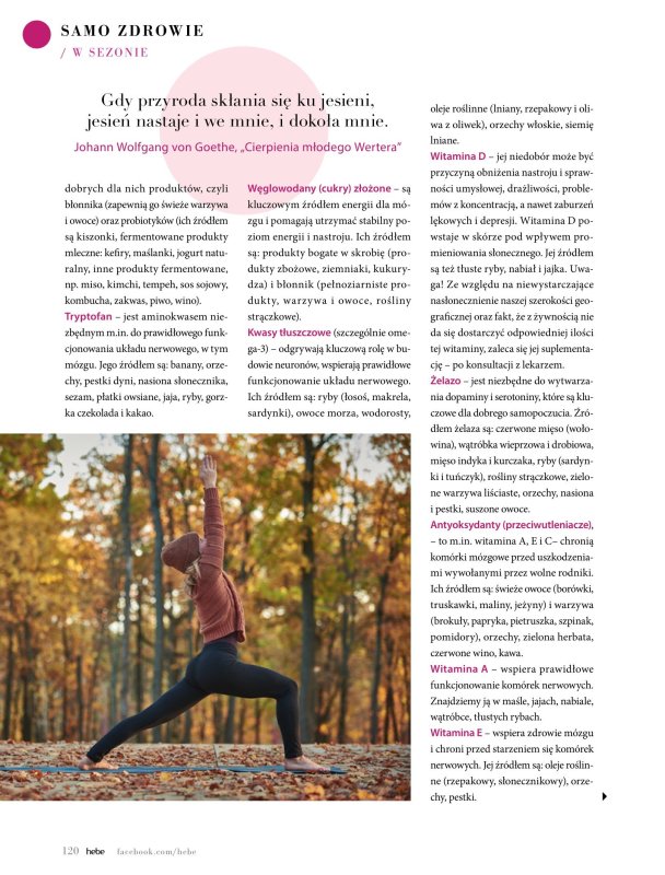 Hebe - gazetka promocyjna Magazyn Kolorami jesień się zaczyna od wtorku 02.09 do piątku 31.10 - strona 120