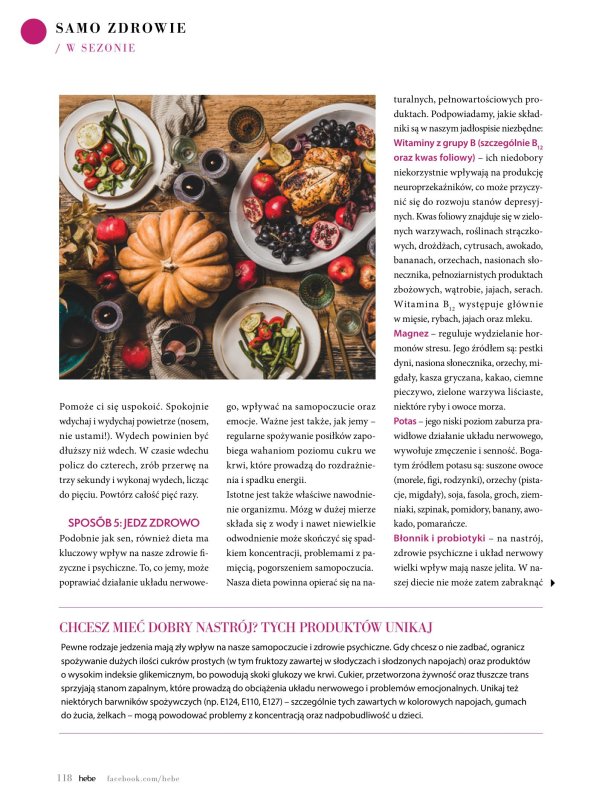 Hebe - gazetka promocyjna Magazyn Kolorami jesień się zaczyna od wtorku 02.09 do piątku 31.10 - strona 118