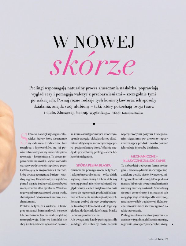 Hebe - gazetka promocyjna Magazyn Kolorami jesień się zaczyna od wtorku 02.09 do piątku 31.10 - strona 29