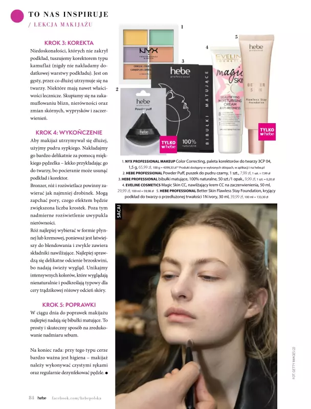 Hebe - gazetka promocyjna Magazyn Kolorami jesień się zaczyna od wtorku 02.09 do piątku 31.10 - strona 84