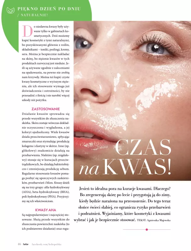 Hebe - gazetka promocyjna Magazyn Kolorami jesień się zaczyna od wtorku 02.09 do piątku 31.10 - strona 46