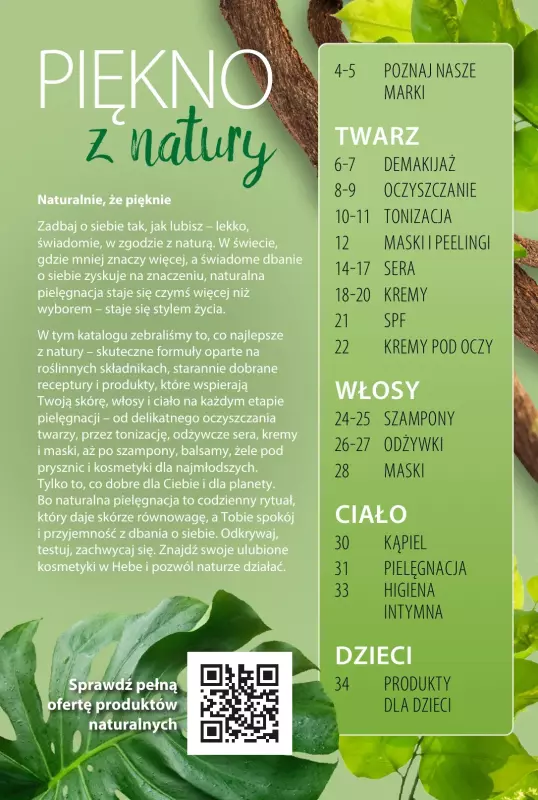 Hebe - gazetka promocyjna Katalog Piękno z natury   - strona 3