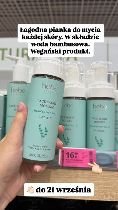 Hebe - gazetka promocyjna Zakupowe Inspiracje w Hebe od poniedziałku 15.09 
