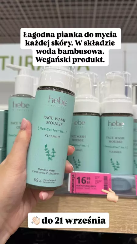 Hebe - gazetka promocyjna Zakupowe Inspiracje w Hebe  