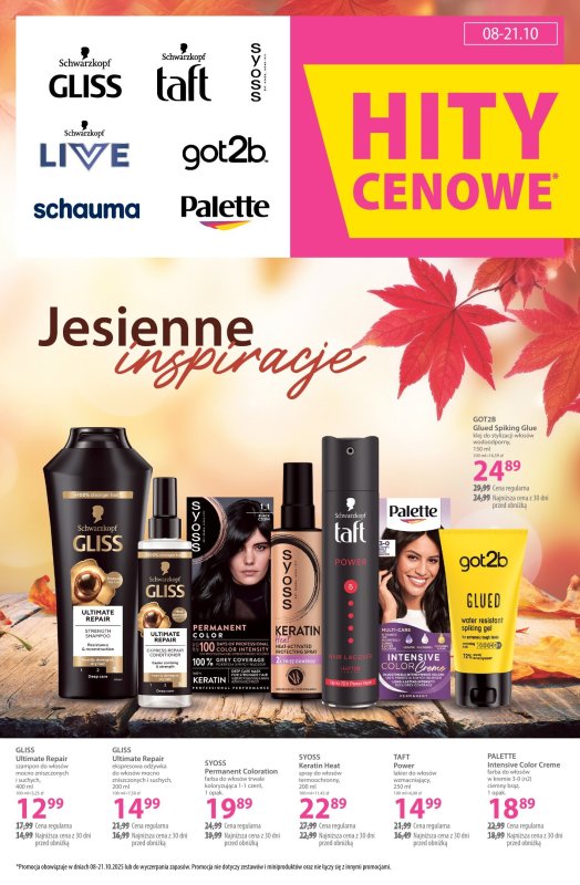 Hebe - gazetka promocyjna Gazetka od środy 08.10 do wtorku 21.10 - strona 10