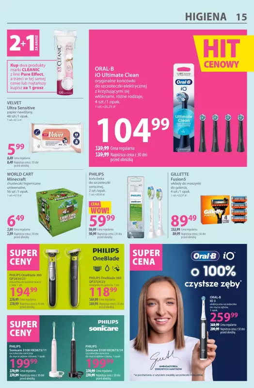 Hebe - gazetka promocyjna Gazetka od środy 08.10 do wtorku 21.10 - strona 15