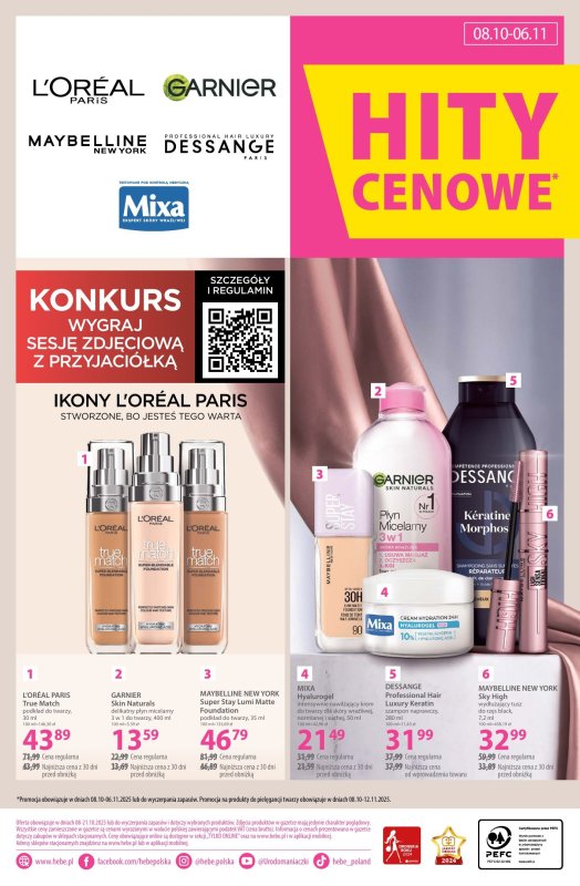 Hebe - gazetka promocyjna Gazetka od środy 08.10 do wtorku 21.10 - strona 22