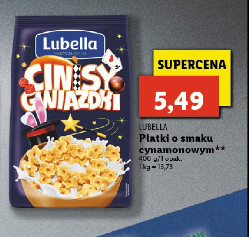 P Atki Gwiazdki Cinis Cynamonowe Lubella Mleko Aki Cena Promocje