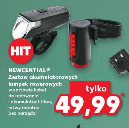 Zestaw Lampek Rowerowych Led Usb Newcential Cena Promocje Opinie