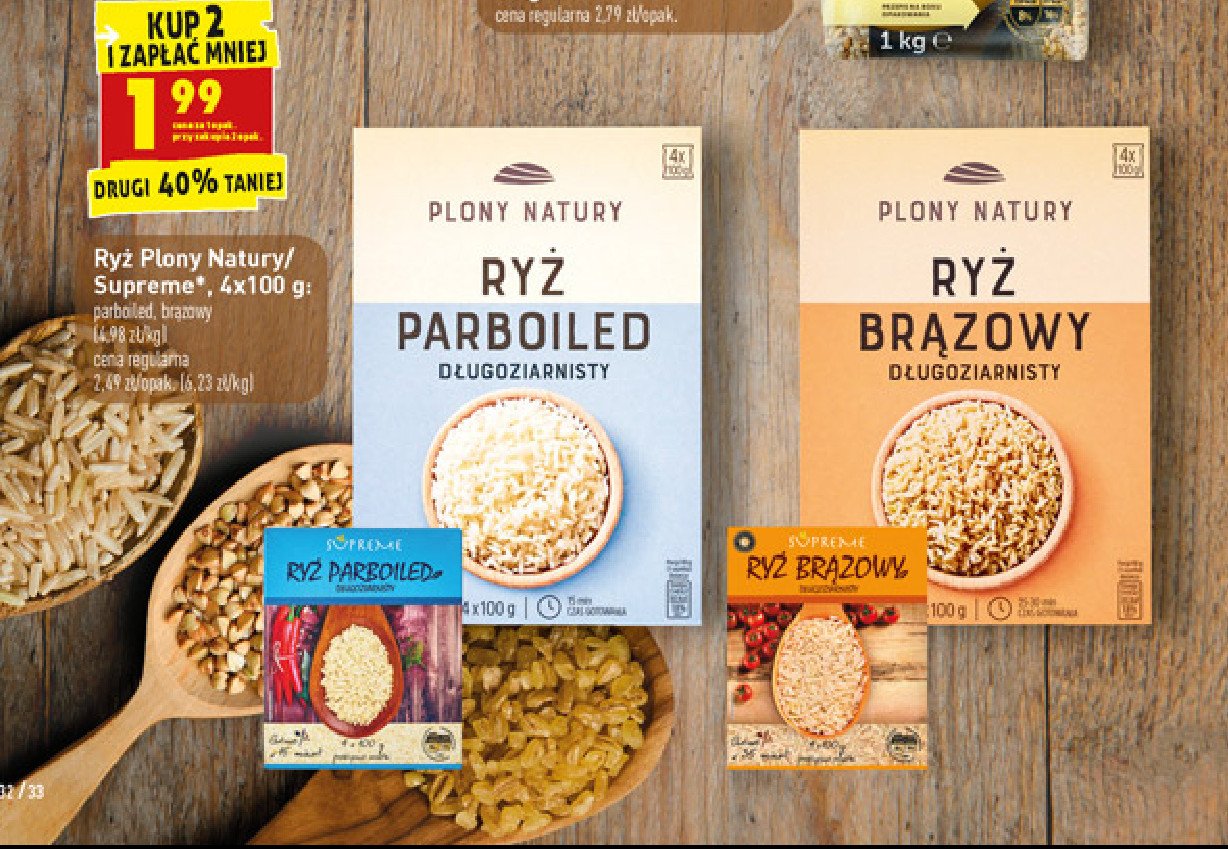 Ryż parboiled Plony natury - cena - promocje - opinie - sklep | Blix.pl
