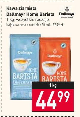 Kawa Dallmayr Home Barista Caffe Crema Dolce Cena Promocje Opinie