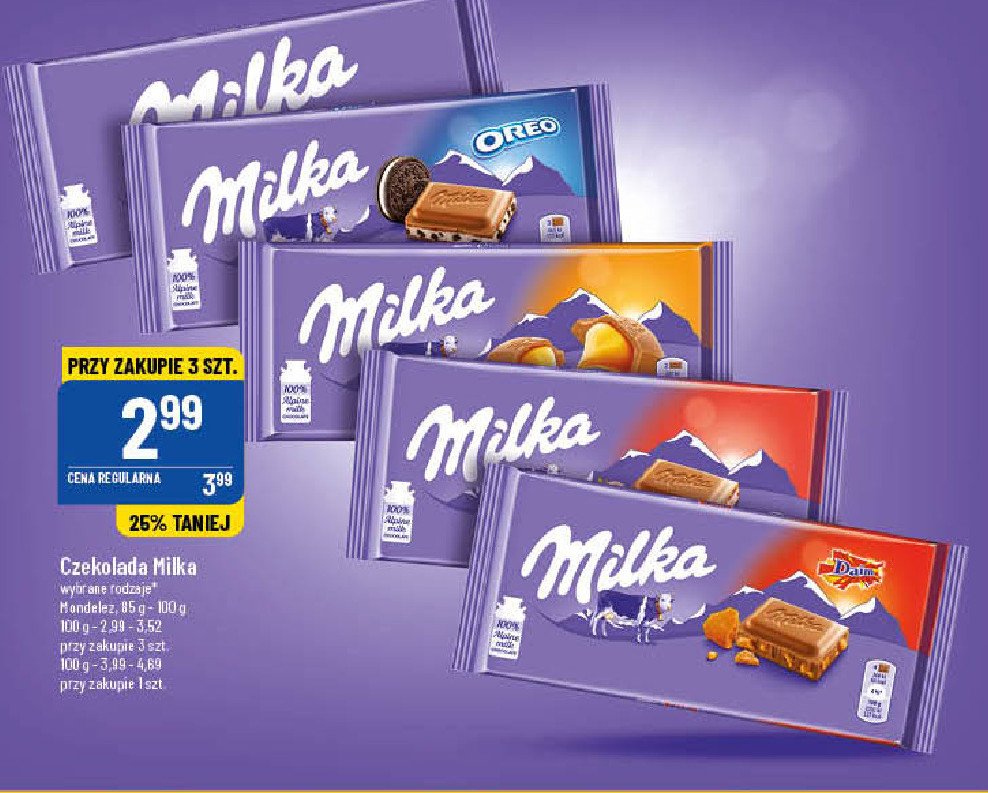 Czekolada toffee creme Milka - cena - promocje - opinie - sklep | Blix.pl