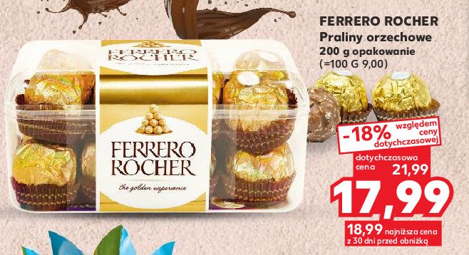 Pralinki Orzechowe Ferrero Rocher Cena Promocje Opinie Sklep Blix Pl