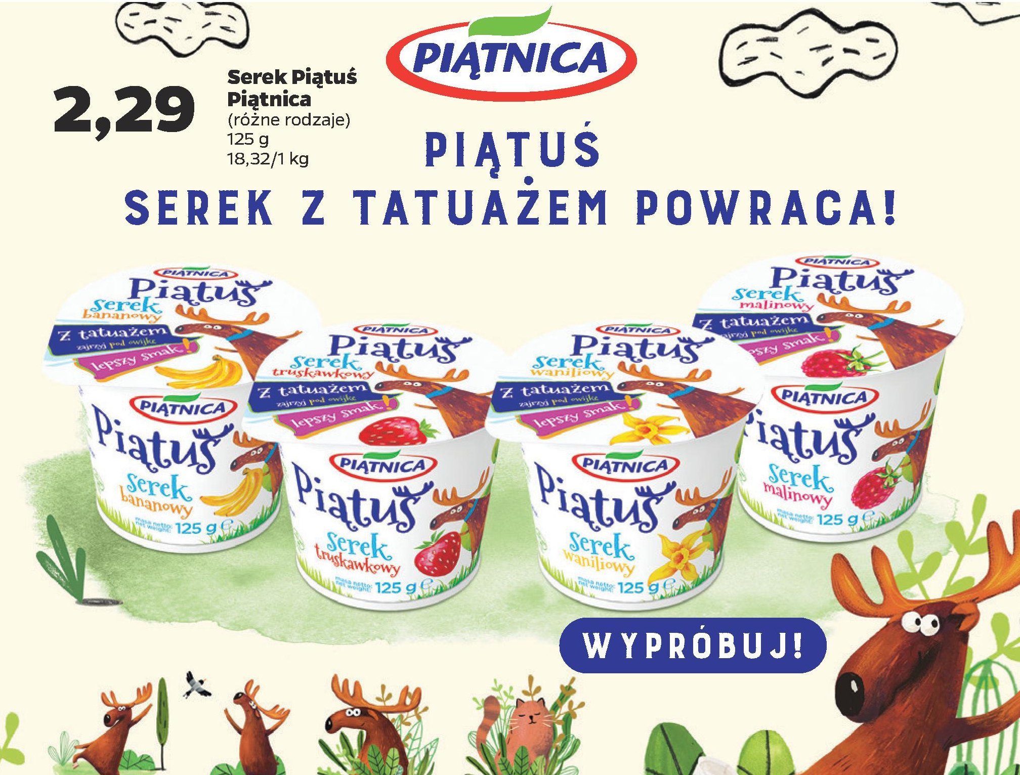 Jogurt Kremowy Malinowy Piątnica Piątuś Cena Promocje Opinie Sklep Blixpl 2229