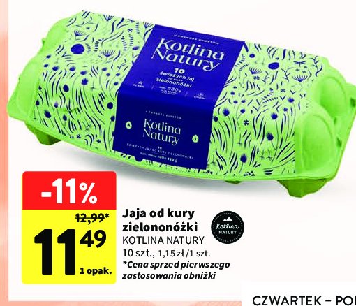 Jaja Od Kury Zielonon ki Kotlina Natury Cena Promocje Opinie 