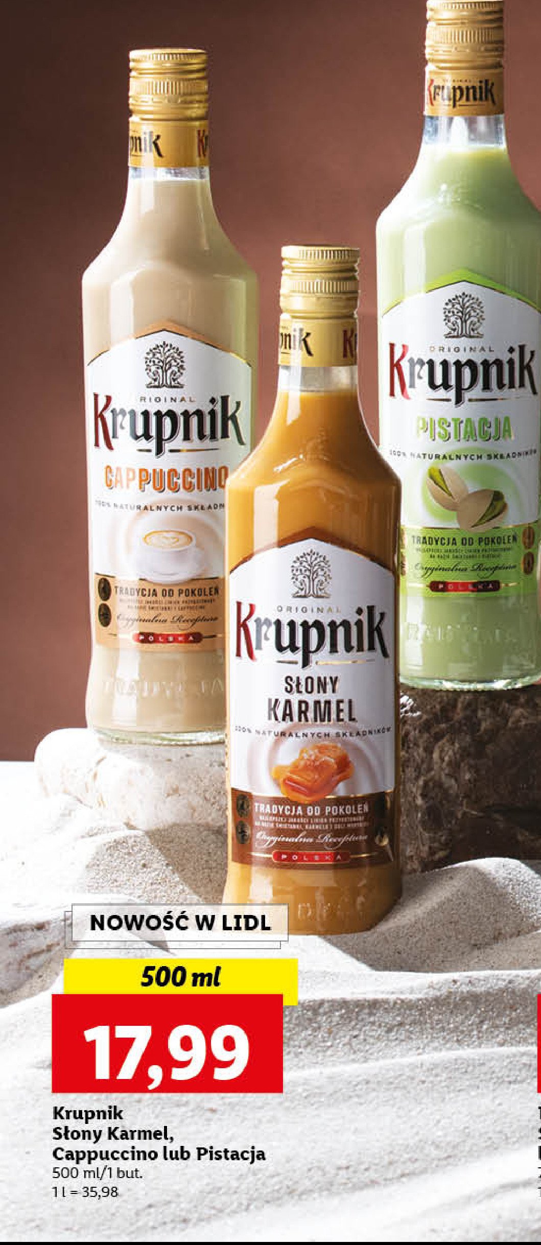 Wódka Krupnik cappuccino cena promocje opinie sklep Blix.pl