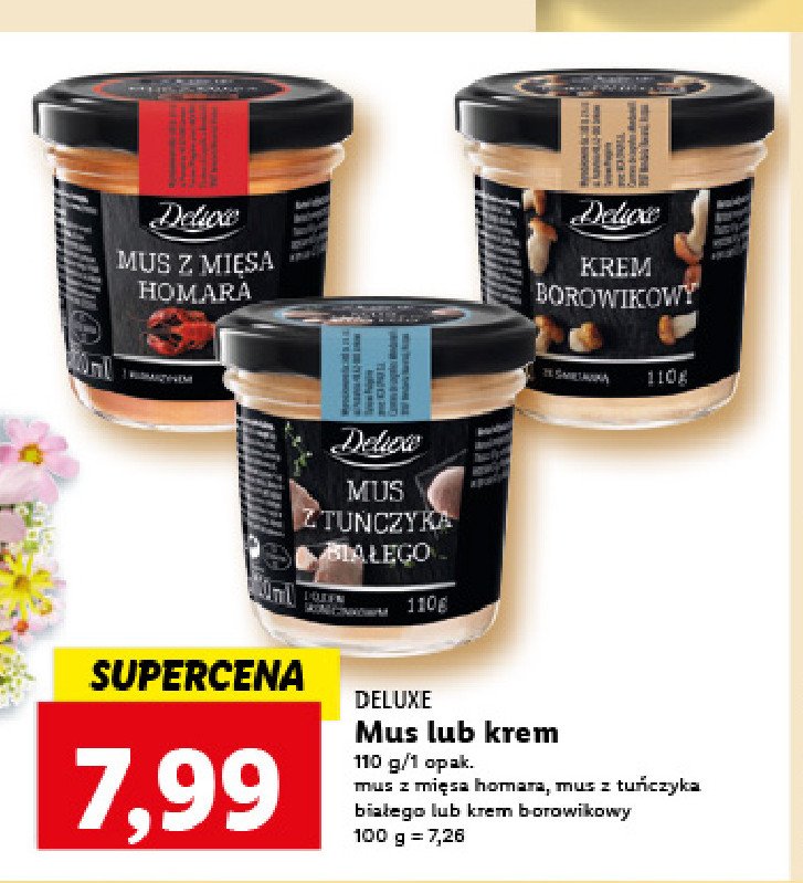 Mus kanapkowy z homara Deluxe cena promocje opinie sklep Blix.pl